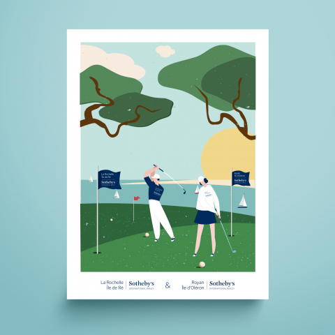 Sotheby's International - Illustration Golf